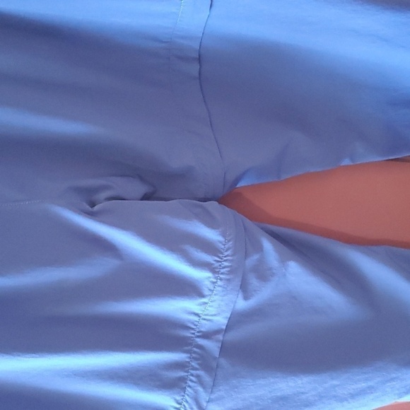 LDA navy convertible hiking pants/shorts rainbow 🌈 pocket zippers quick dry - Picture 8 of 11